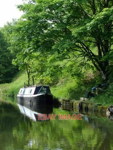 Photo  Private Moorings At Brewood Staffordshire On The Shropshire Union Canal A