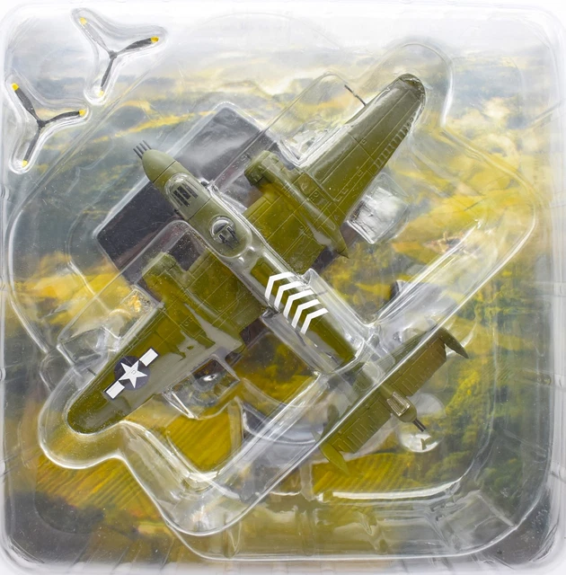 MODELLAUTOS FLUGZEUGE MILITÄR Bekämpfung North Amerikanische B25H