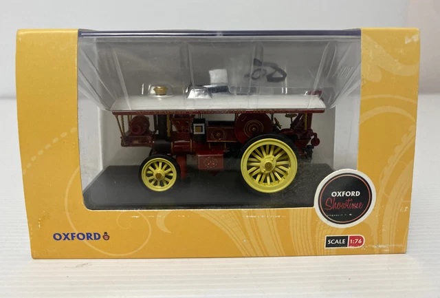 Oxford Diecast Showtime 1/76 Burrell Showmans Loco No 1
