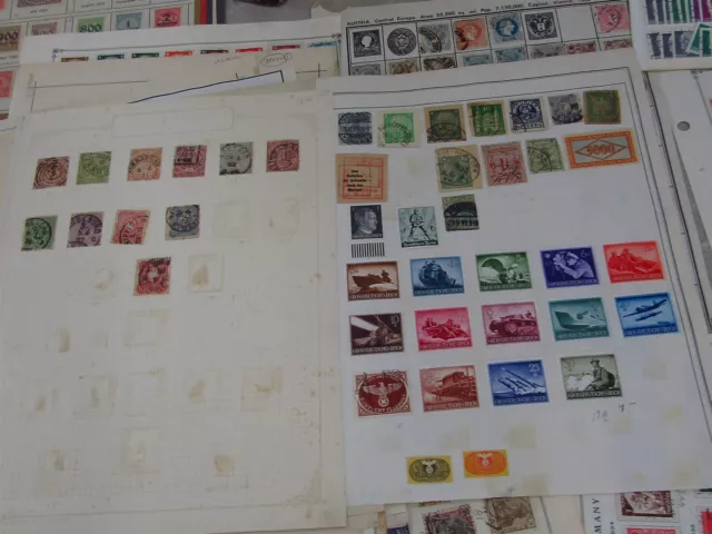 nystamps German & State WWII Reich old stamp collection high value m4jz 3