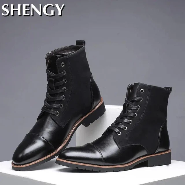 Botin de vestir para hombre 2025