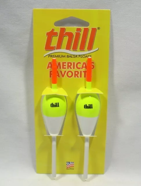 3 Thill Pro Series Slip Float Unweighted PS115 L Painted Balsa