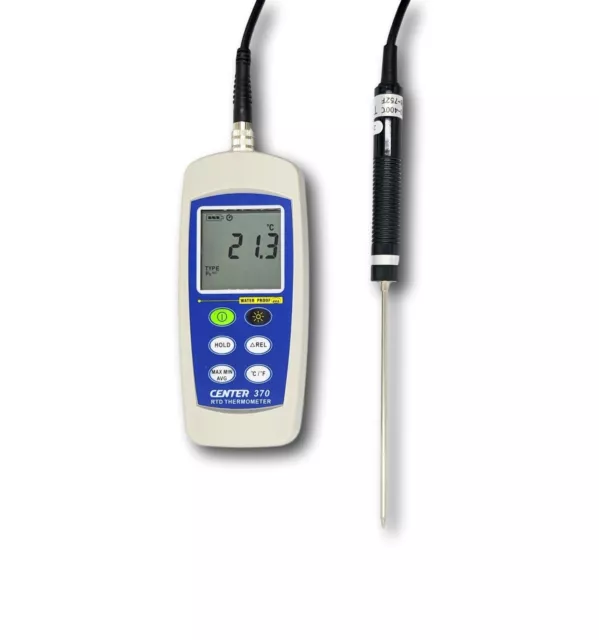 PT100 Waterproof Thermometer with Probe - C370-IC