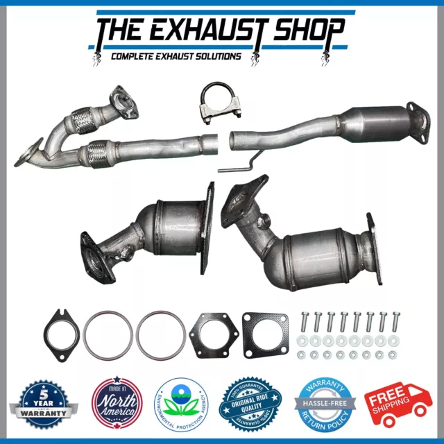 Fits: 2007-2012 Nissan Altima 3.5L All Three Catalytic Converter Set