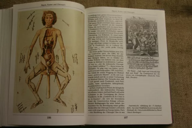 Fachbuch Alte Chirurgie im Altertum & Mittelalter Instrumente Anatomie Heilkunde
