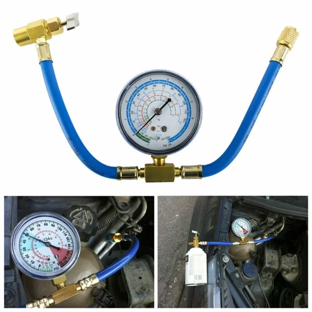 Kit Tuyau De Recharge Réfrigérateur Avec Manomètre BPV31 - Robinets De Perçage Pour AP4502525, GPV31, MPV31 Et Plus