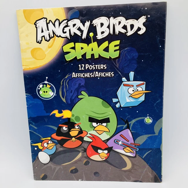 Angry Birds Space 12 Tear Out Posters Poster Book Complete 2012