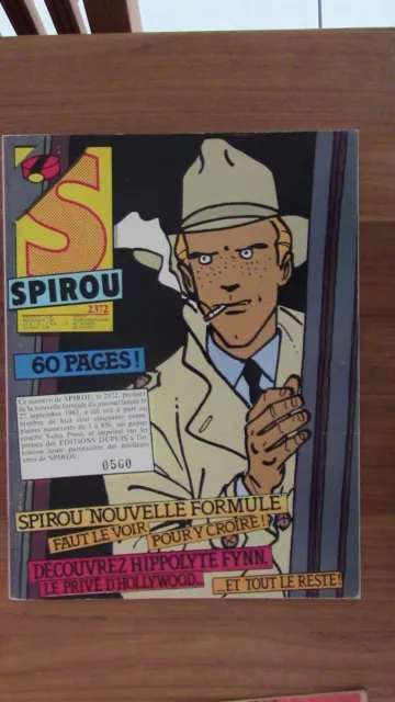 JOURNAL SPIROU 2372 POUR LA PRESSE N°560/850 NEUF       abcd_fr