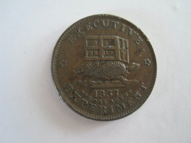 Illustrious Predecessor Coin Executive Experiment Fiscal Angel 1837