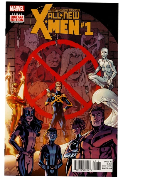 Marvel Comics: All-New X-Men lot of 2 #'s 1 & 2 2016 - NM- to NM+ (9.2 to 9.6)