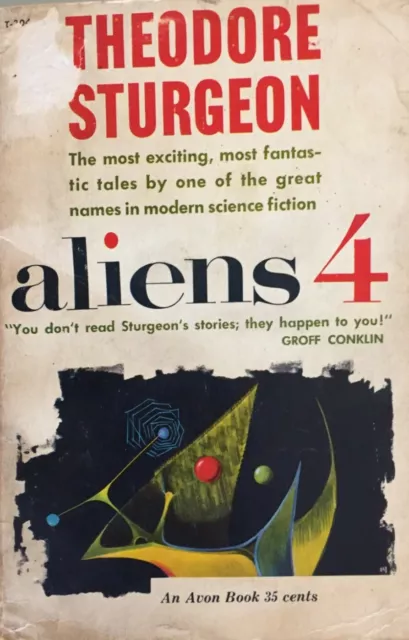 Theodore Sturgeon: 'ALIENS 4' - vintage science fiction, paperback