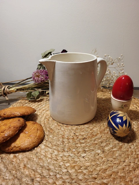 Pichet, Pichet à Eau, Pichet à Vin, Design, Ceramique, Jaune