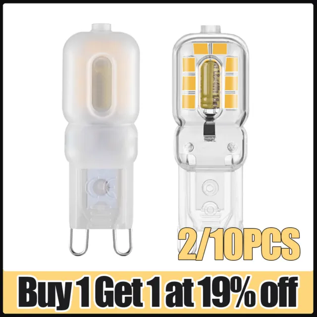 2/10X G9 LED Bulbs Capsule Replace Halogen Bulb AC230V SMD Light Corn Bulb Lamp