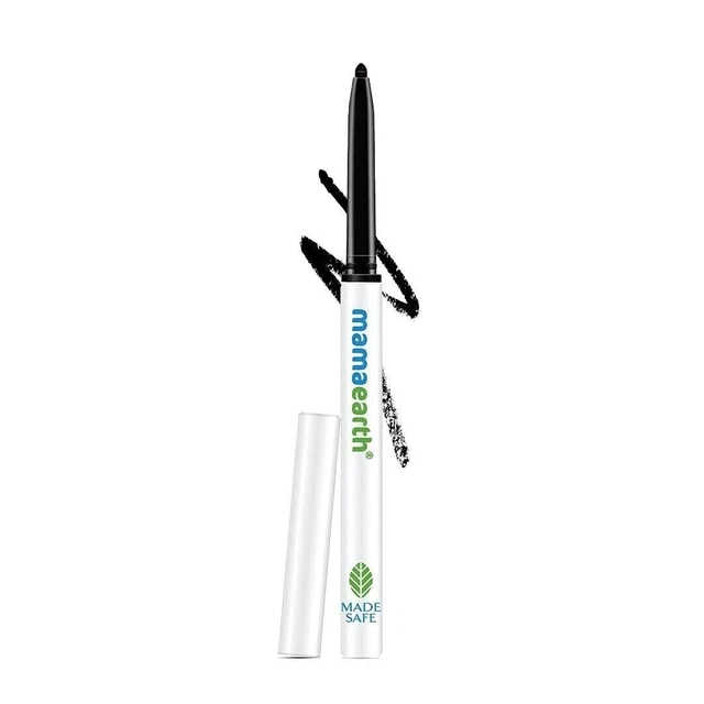 Mamaearth nero antracite lunga permanenza Kajal retrattile impermeabile con vitamina C