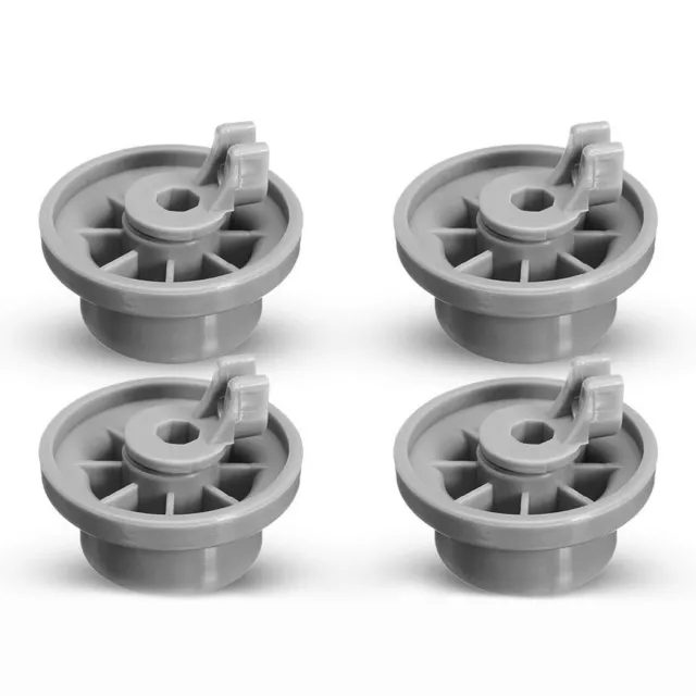 4-X For-Bosch Siemens Neff Lave-Vaisselle Rack Panier Wheels Pièce de Rechange