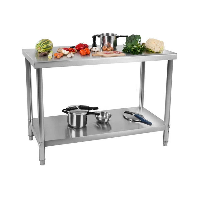 Klappbarer Edelstahl-Arbeitstisch 100x60x75 Cm – 201 Edelstahl, Poliert, Stabil, Für Küche, Garage, Gastronomie & Outdoor Klappbarer Edelstahl-Arbeitstisch 100x60x75 Cm – 201 Edelstahl, Poliert, Stabil, Für Küche, Garage, Gastronomie & Outdoor
