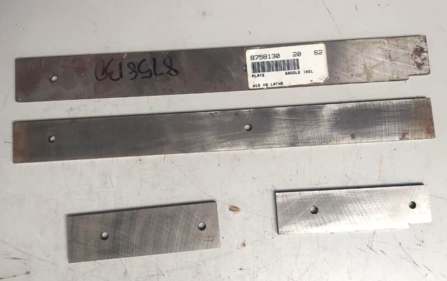 Warner & Swasey #5 Lathe Plates 8758130