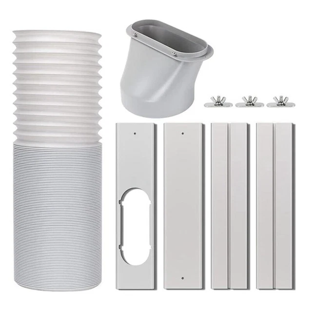 Kit ventilazione finestra climatizzatore portatile con tubo di scarico 5,9, Na T3C4