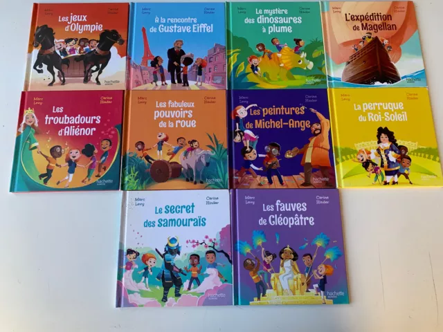 Integral 12 Livres enfant Le Club des Aventuriers de l'Histoire Hachette Mc  Do