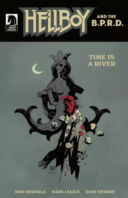 Hellboy & Bprd Time Is A River Cvr B Mignola Dark Horse Comics Comic Book