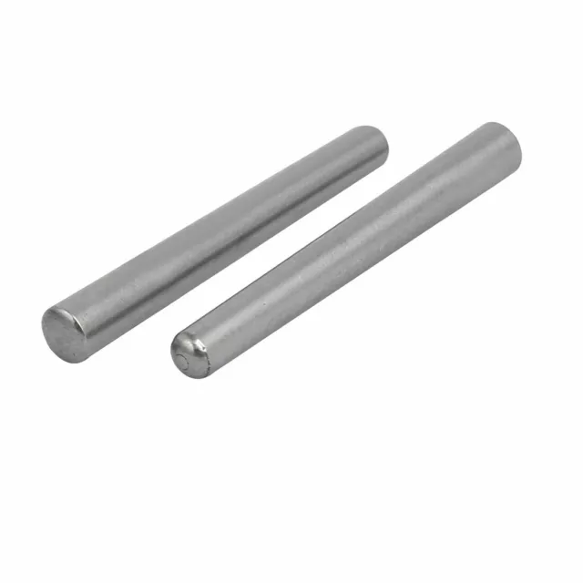 Acier carbone GB117 50mm Long 5mm Dia goupille conique 10pcs 2