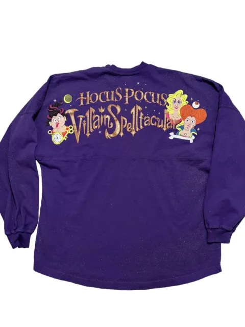 Disney Parks 2019 Hocus Pocus Villain Spelltacular Spirit Jersey Purple Size XL