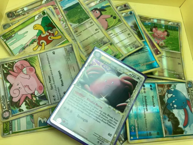 Holo/Reverse Holo Pokemon TCG HeartGold & SoulSilver /123 - Select from "Styles"