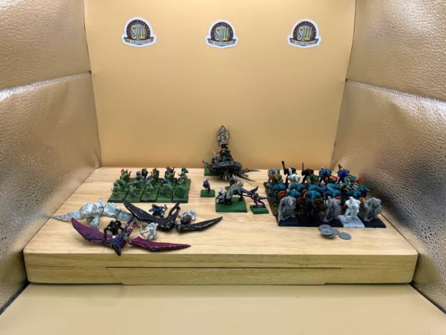WFB Lizardmen Starter Army Warhammer OOP Games Workshop Seraphon Slann Kroak GW