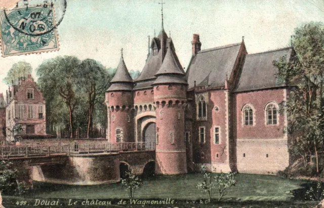 Carte Postale -Douai - Nord - 59 - Le Chateau De Wagnonville