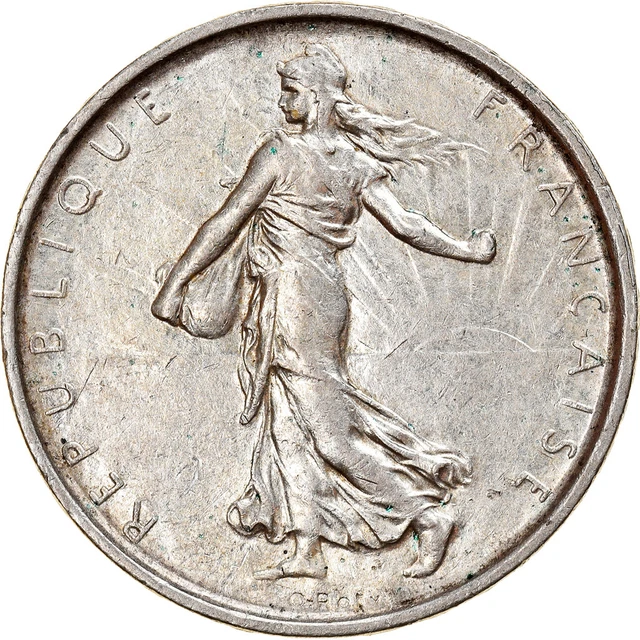 [#841116] Monnaie, France, Semeuse, 5 Francs, 1967, Paris, TTB+, Argent, Gadoury