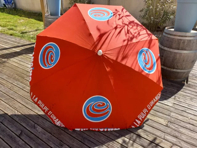 Rare Parasol Vintage Orangina Des Années 70