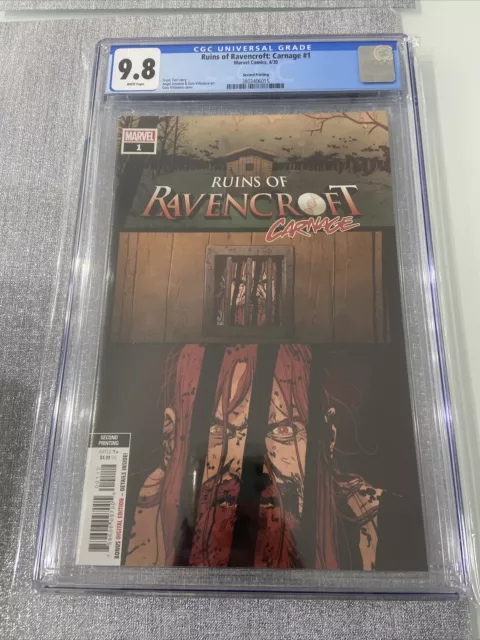 RUINS OF RAVENCROFT CARNAGE #1 2nd Print 1st Cortland Kasady CGC 9.8 Marvel 2020