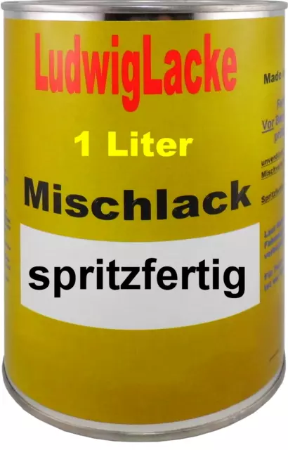 1 Liter Autolack passend für Opel Graphit 363 spritzfertig