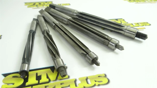 5Pc Hss & Carbon Steel Hand Expansion Reamers 3/8" 7/16" 1/2" 9/16" & 5/8" Doall