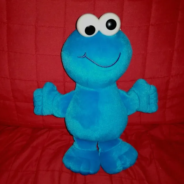 Fisher Price Sesame Street BABY COOKIE MONSTER 11in Soft Smooth Plush Muppets