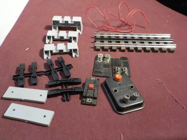 Vintage Lionel Train Mixed Lot Piece Of Track, Wire, Control Switch Ect