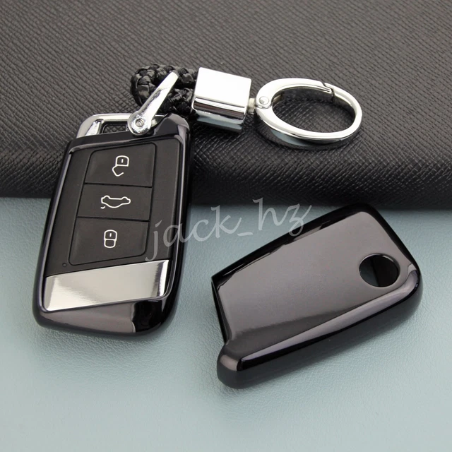 Smart Car Key Chain Case Fob Cover Holder For VW Atlas Arteon Teramont Jetta GLI
