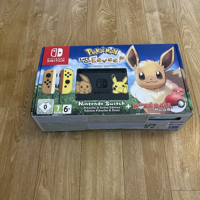 NINTENDO SWITCH CONSOLE Pokemon Let's Go Pikachu Special Edition