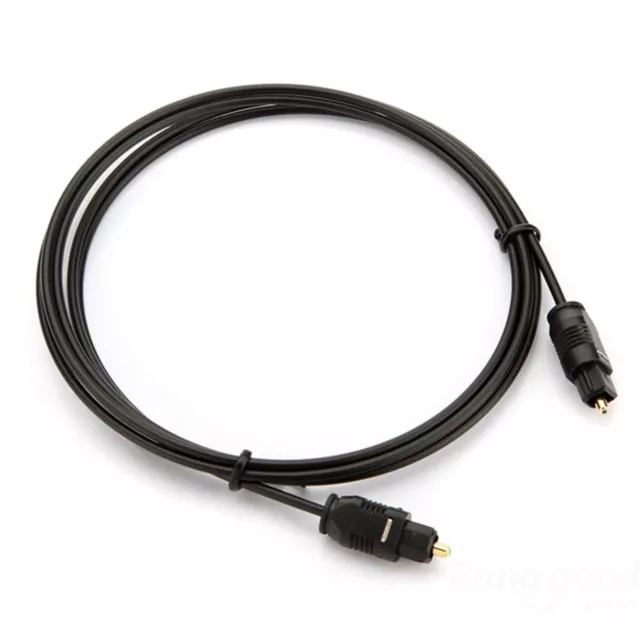 Cable De Audio Toslink Fibra Optica 1 Metro Alta Calidad Lead Audio Optico 2041