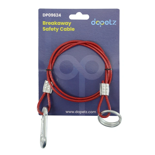 BREAKAWAY BRAKE SAFETY Cable Caravan Trailer Heavy Duty Quick Release