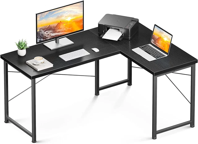 50" L Shaped Desk Computer Desk, L Desk Computer Corner Desk for Home Office Gam