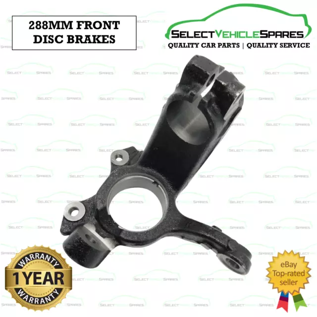 New Seat Ibiza Mk3/Mk4 Front Drivers Side Hub Steering Knuckle (288Mm Disc)