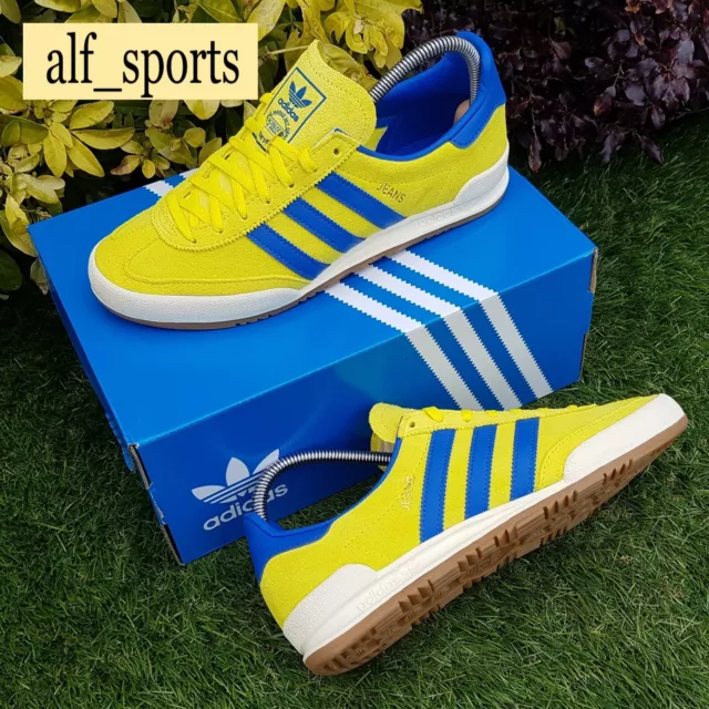 Adidas jeans blue and yellow deals