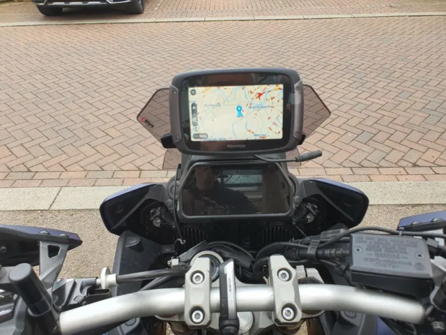 Yamaha Tracer 900 Tracer 9 GT+ 2018-2024 GPS Phone Holder - TomTom Rider