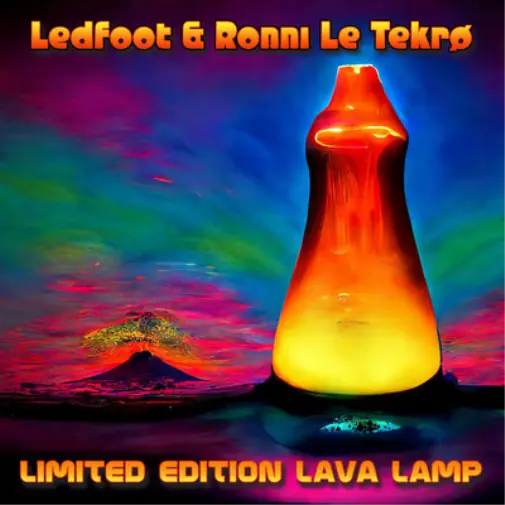 Ledfoot & Ronni Le Tekrø Limited Edition Lava Lamp (CD) Album