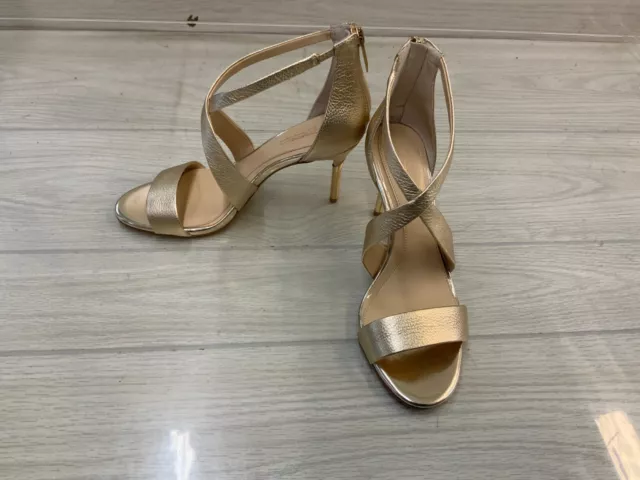 Imagine by Vince Camuto Pascal 2 Heels, Women's Size 7.5M, Gold NEW MSRP $129.95