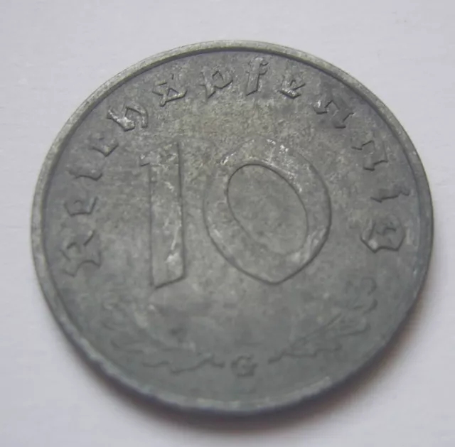 10  Reichspfennig  1940 G