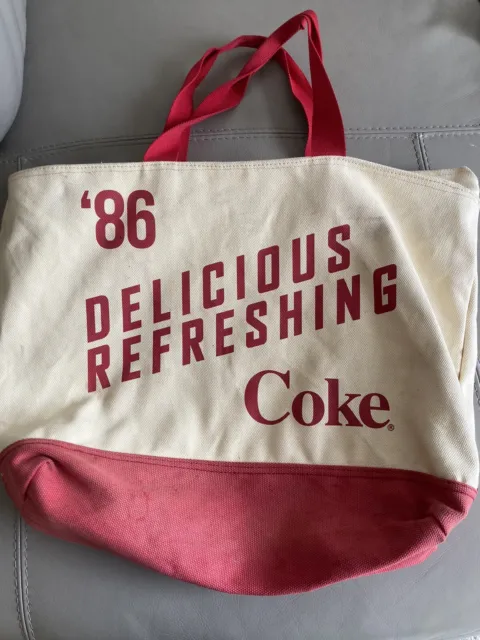 1986 Coca Cola Tote Bag