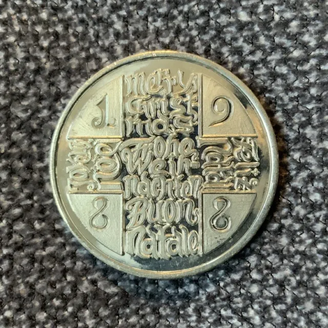 Frohe Weihnachten Heilige drei Könige 1988 Medaille Ø 30 mm