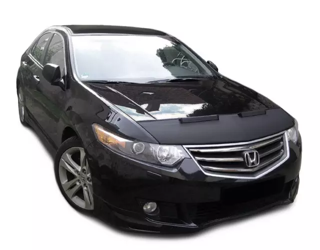 Toro Nero Haubenbra Adatto A per Honda Accord VIII Anno Fab. 2008-2017 Car Bra